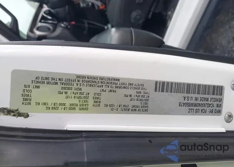 2021 Jeep Wrangler 80Th Anniversary 4X4/Freedom 4X4/Islander 4X4/Sport 4X4/Sport S 4X4/Willys 4X4/Willys Sport 4X4 z USA, uszkodzony, nr VIN 1C4GJXAN0MW65047